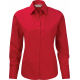 Russell CHEMISE FEMME POPELINE PUR COTON MANCHES LONGUES