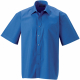 Russell Men´s Short-Sleeved Pure Cotton Poplin Shirt