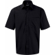 Russell CHEMISE HOMME POPELINE PUR COTON MANCHES COURTES