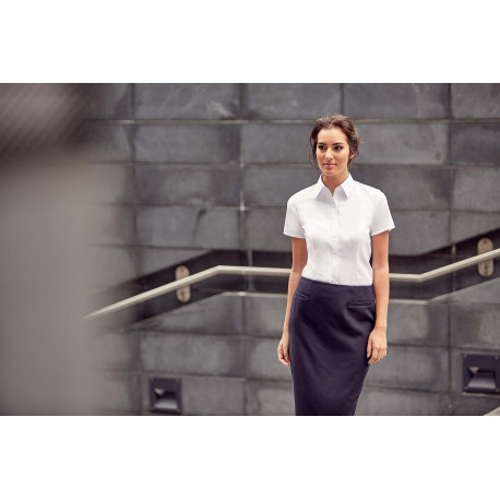 Russell CHEMISE FEMME MANCHE COURTES � CHEVRONS