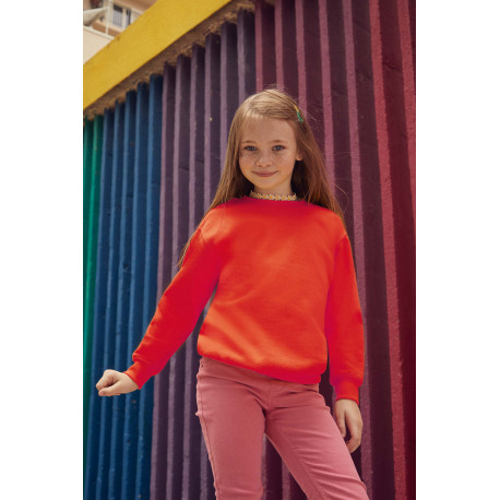 Fruit of the Loom Kids´ Classic Crew Neck Sweatshirt 62-041-0