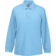 Fruit of the Loom Polo enfant 65/35 manches longues