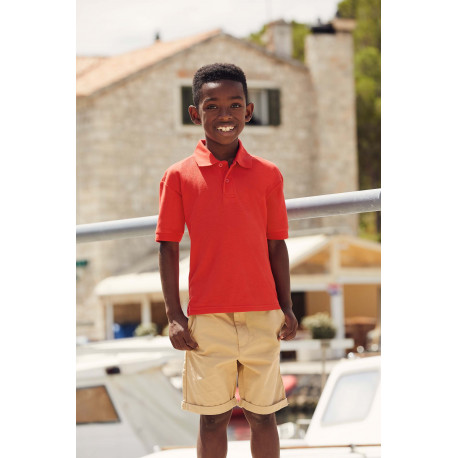 Fruit of the Loom Polo enfant 65/35