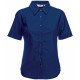 Fruit of the Loom Ladies´ Short-Sleeved Oxford Shirt 65-000-0