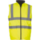 Yoko Hi-Vis Reversible Fleece Bodywarmer
