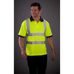 Yoko POLO MANCHES COURTES HAUTE VISIBILIT�