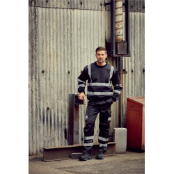 Yoko Sweat-shirt haute visibilit� col rond