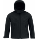 B&C Veste softshell capuche enfant