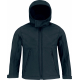 B&C Veste softshell capuche enfant