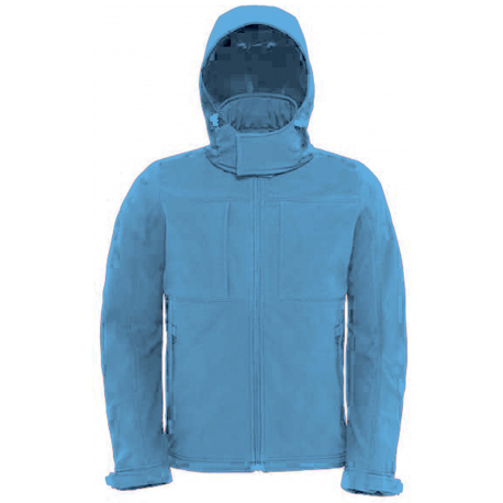 B&C Hooded Men´s Softshell Jacket