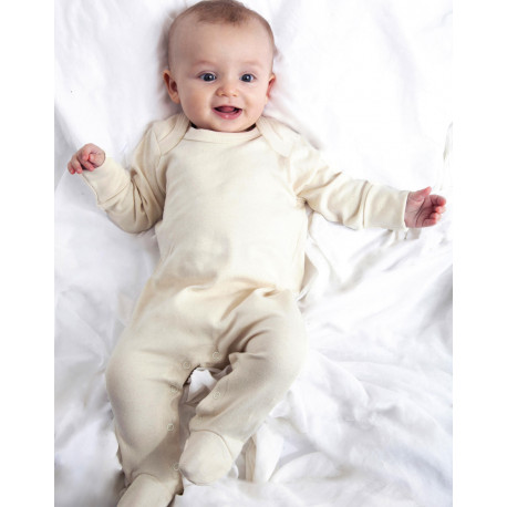 Babybugz Organic Sleepsuit with Scratch Mitts