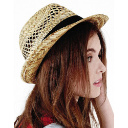 Beechfield Straw Summer Trilby