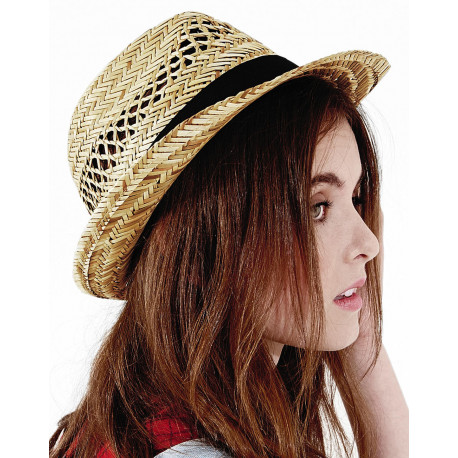 Beechfield Straw Summer Trilby