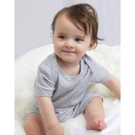 Babybugz Baby Striped Playsuit