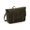 Quadra Heritage Waxed Canvas Messenger