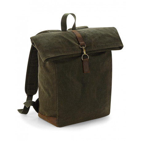 Quadra Heritage Waxed Canvas Backpack