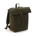 Quadra Heritage Waxed Canvas Backpack