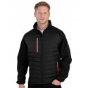 Result Black Compass Padded Softshell