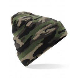 Beechfield Camo Cuffed Beanie