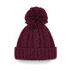 Beechfield Cable Knit Melange Beanie