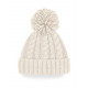 Beechfield Cable Knit Melange Beanie