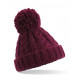 Beechfield Infant/Junior Cable Knit Melange Beanie