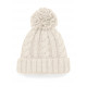 Beechfield Infant/Junior Cable Knit Melange Beanie
