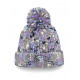 Beechfield Twister Chunky Pom Pom Beanie