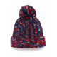Beechfield Twister Chunky Pom Pom Beanie