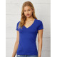 Bella+Canvas Women´s Deep V-Neck Jersey T-Shirt