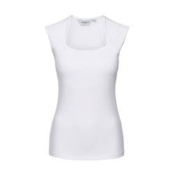 Russell Collection Sleeveless Stretch Top