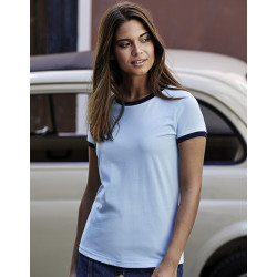 Tee Jays Ladies Ringer Tee
