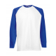 Fruit of the Loom Valueweight Long Sleeve Baseball T