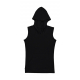 Nakedshirt Cecilia Women´s Sleeveless Hooded T-Shirt
