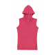 Nakedshirt Cecilia Women´s Sleeveless Hooded T-Shirt