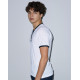 American Apparel Unisex Poly-Cotton Y-Neck Ringer Tee