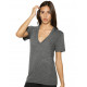 American Apparel Unisex Tri-Blend Deep V-Neck T-Shirt