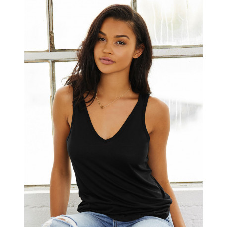Bella+Canvas Flowy V-Neck Tank Top
