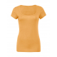Bella+Canvas Sheer Mini Rib Scoop Neck T-Shirt