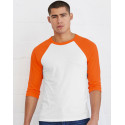 Bella+Canvas Unisex 3/4 Sleeve Baseball T-Shirt