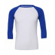 Bella+Canvas Unisex 3/4 Sleeve Baseball T-Shirt