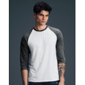 Anvil Adult Tri-Blend 3/4 Sleeve Raglan Tee