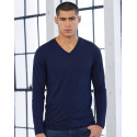 Bella+Canvas Unisex Triblend LS V-Neck T-Shirt