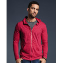Anvil Adult Tri-Blend Full Zip Hooded Jacket