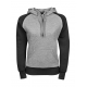 Tee Jays Ladies Two-Tone Hooded Sweatshirt