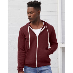 Bella+Canvas Unisex Triblend Full Zip Hoodie