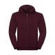 Russell Men´s Authentic Melange Zipped Hood Sweat