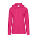 Fruit of the Loom Ladies Lightweight Hooded Sweat Jacket
