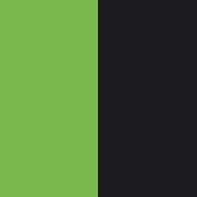 Vivid green / Black